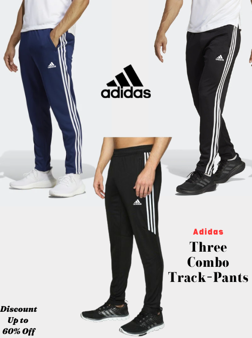 Solid Casual Track Pants