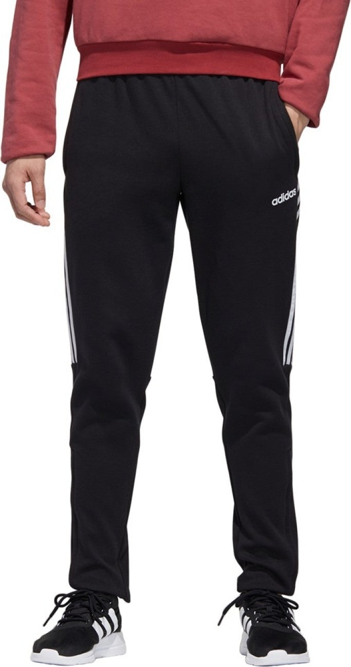 Adidas Solid Casual Men Track Pants color Black & Navy Blue