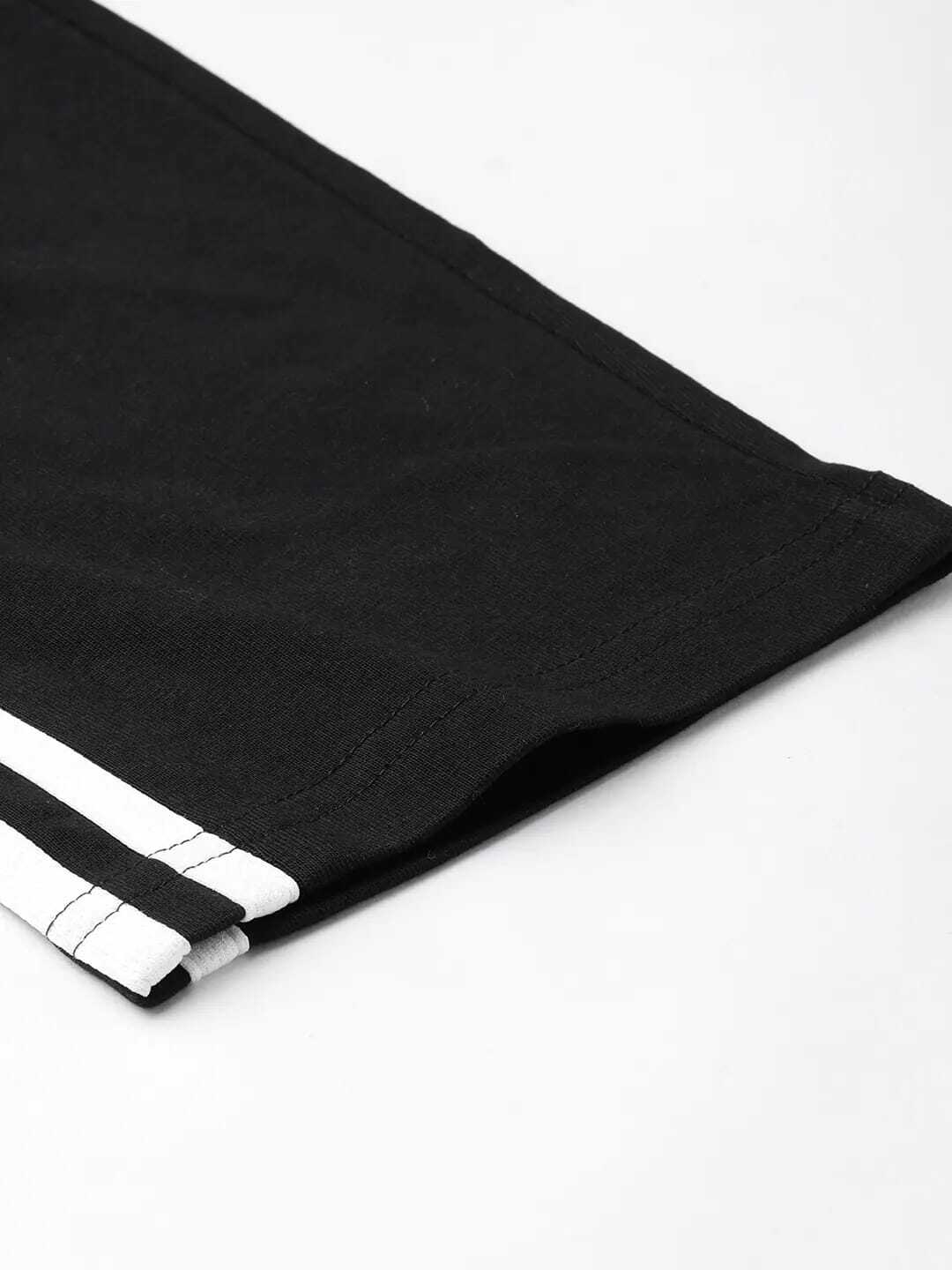 Adidas Solid Casual Men Track Pants color Black & Navy Blue