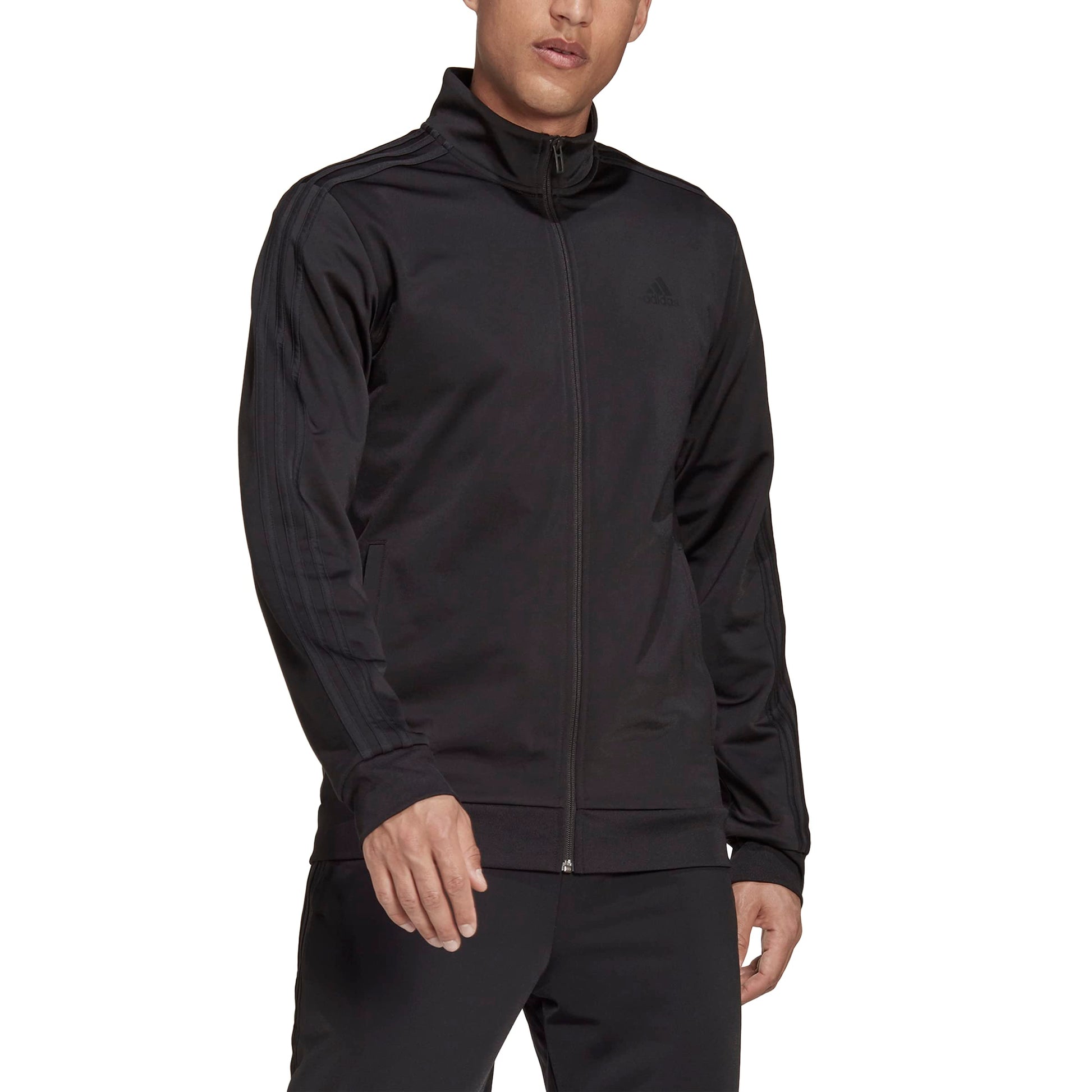Men's Essentials Warm-Up 3-Stripes Track Top