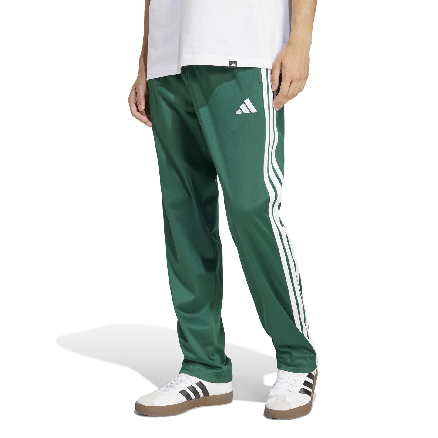 Men's 3-Stripes Tricot Open Hem Track Pants
