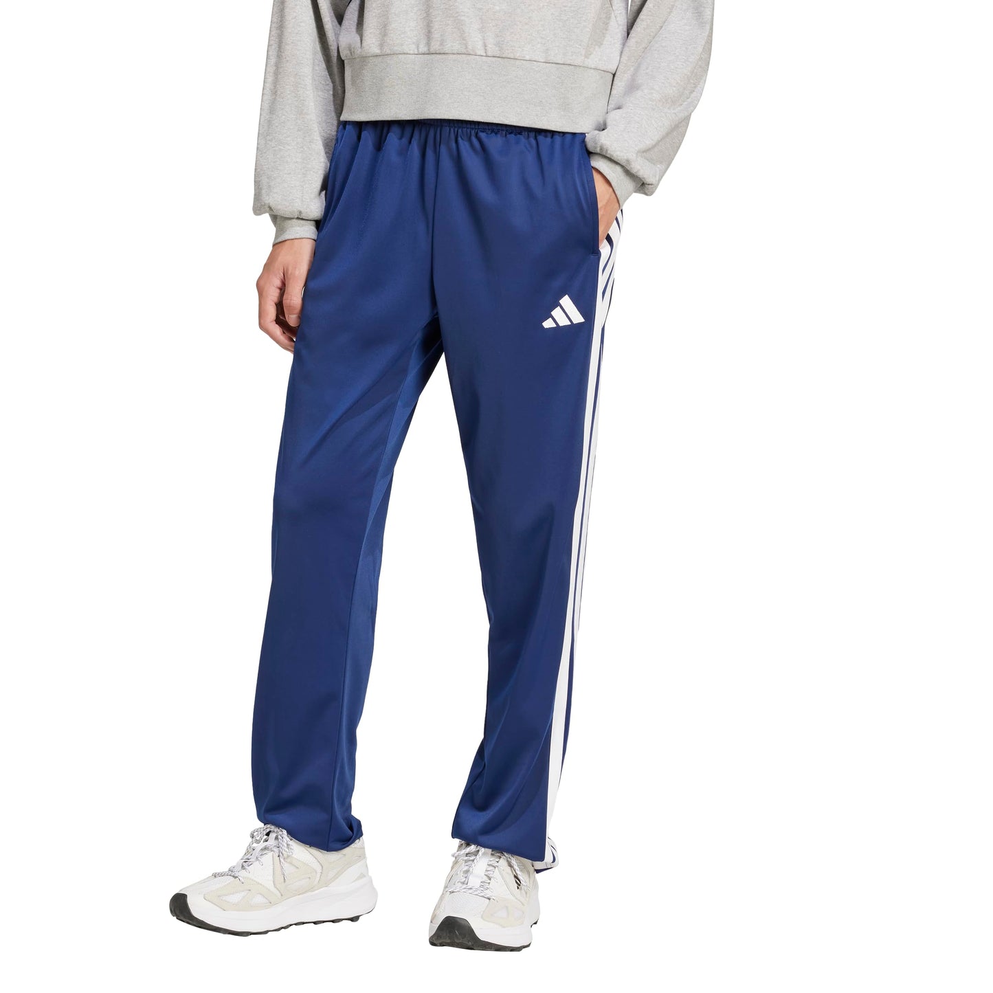 Men's 3-Stripes Tricot Open Hem Track Pants