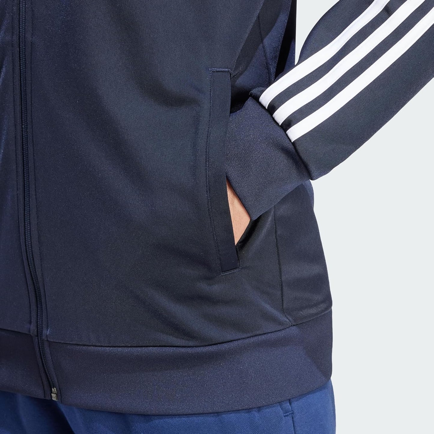 Men's Essentials Warm-Up 3-Stripes Track Top